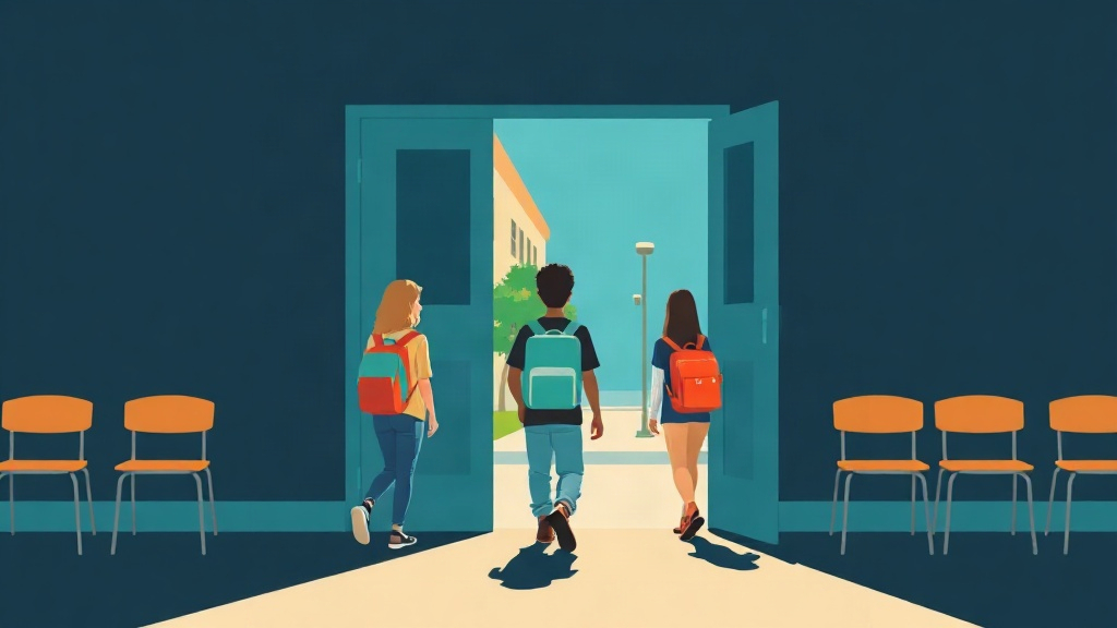 American students walked out of class to demand an AI freeze.